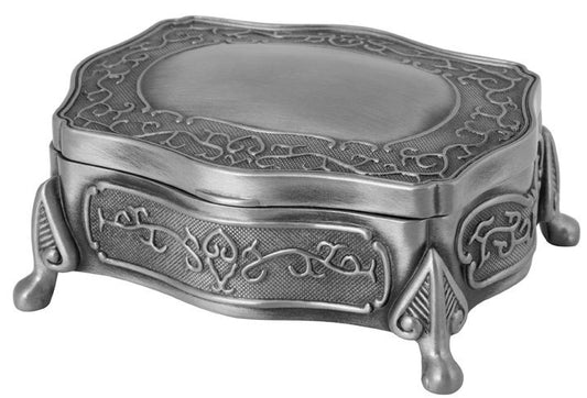 MEGAN PEWTER JEWEL BOX