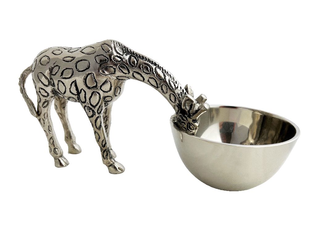 ATRANI GIRAFFE W BOWL