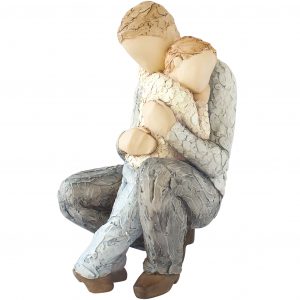 In Safe Hands Figurine More Than Words - Father and Son