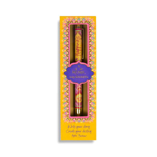 Happiness Rollerball Pen - Purple Ink