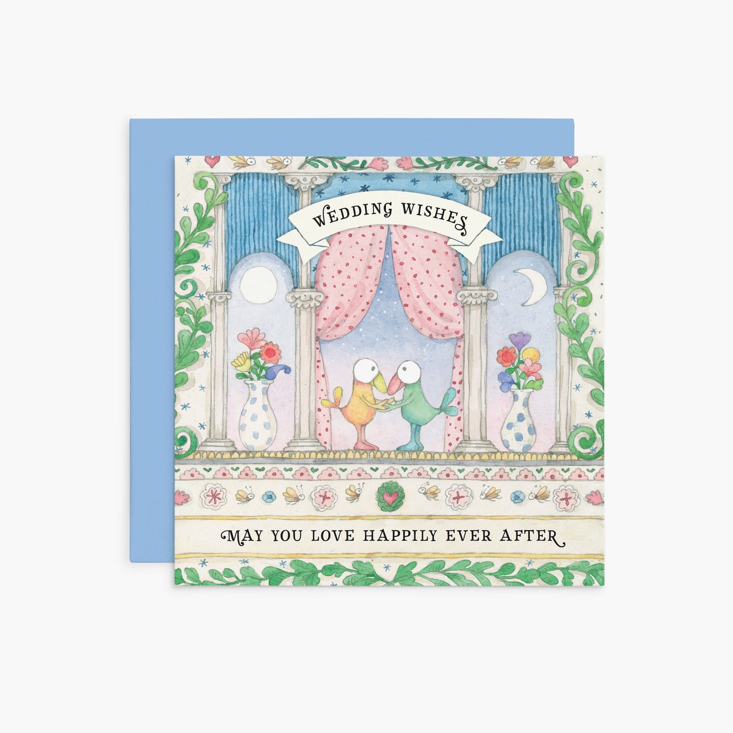 May you love happily ever after | Twigseeds Greeting Card