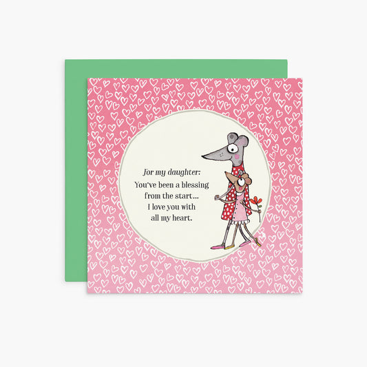 For my Daughter | Twigseeds Family Card