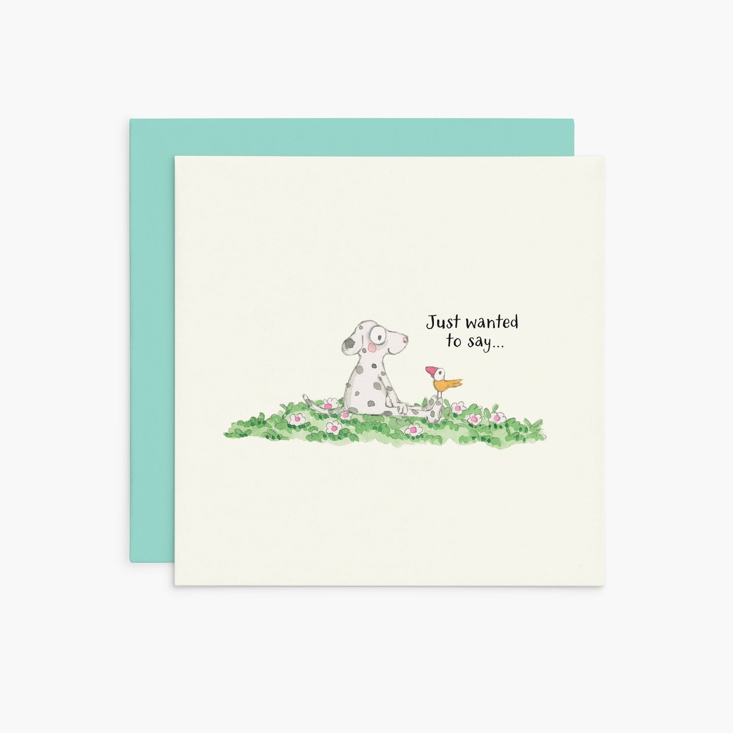 Just wanted to say | Twigseeds Thinking of You Card