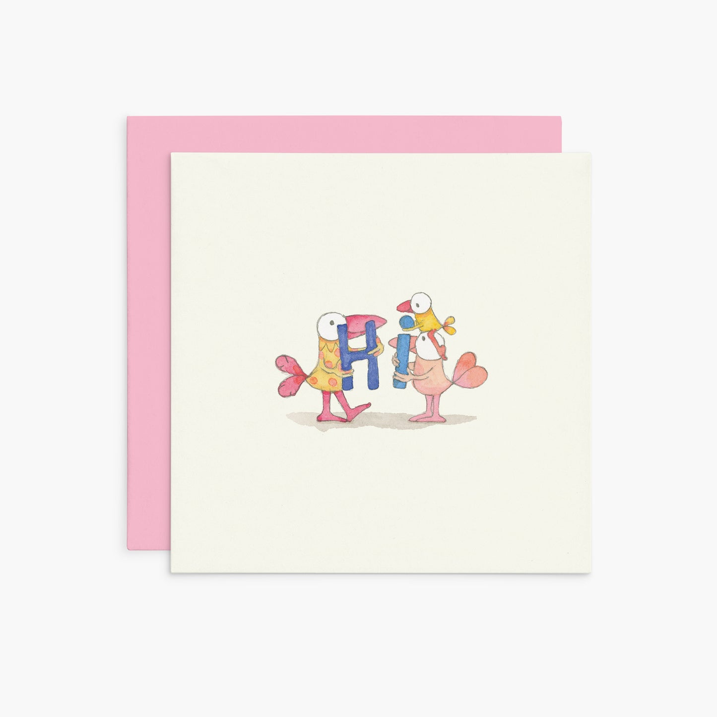 Hi | Twigseeds Greeting Card