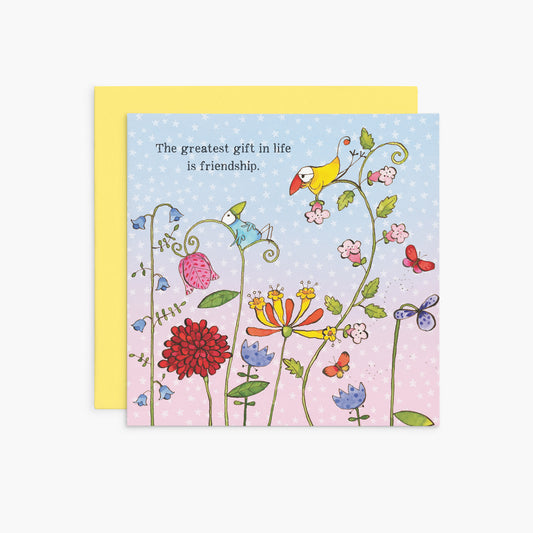 The Greatest Gift in Life | Twigseeds Friendship Card