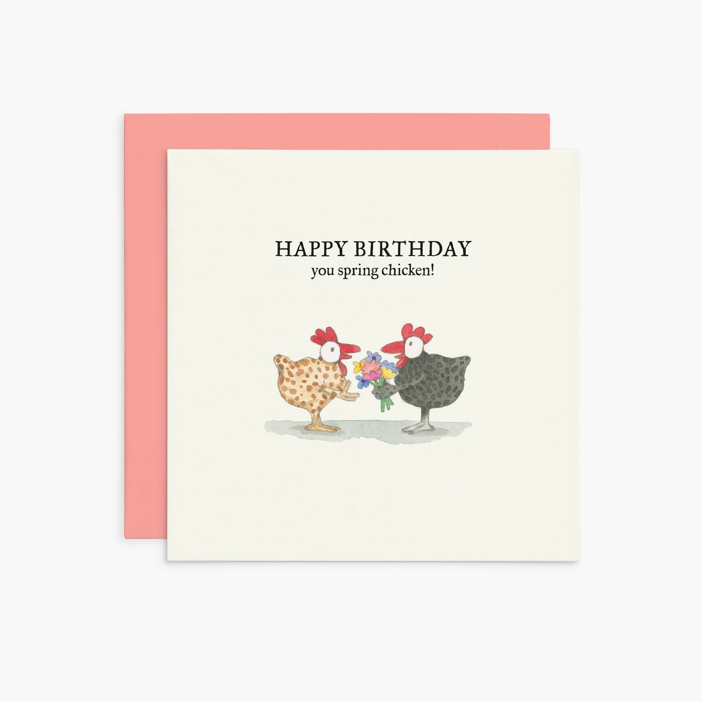 Happy Birthday You Spring Chicken! | Twigseeds Birthday Card
