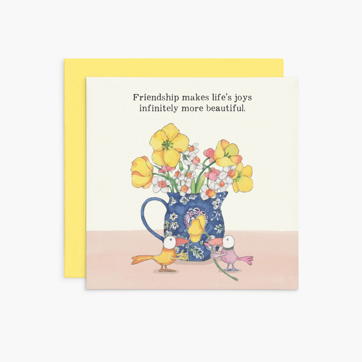 Friendship Makes Life's Joys | Twigseeds Friendship Card