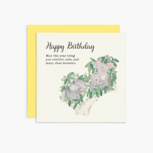 Happy Birthday. May this year bring you comfort...  | Twigseeds Birthday Card
