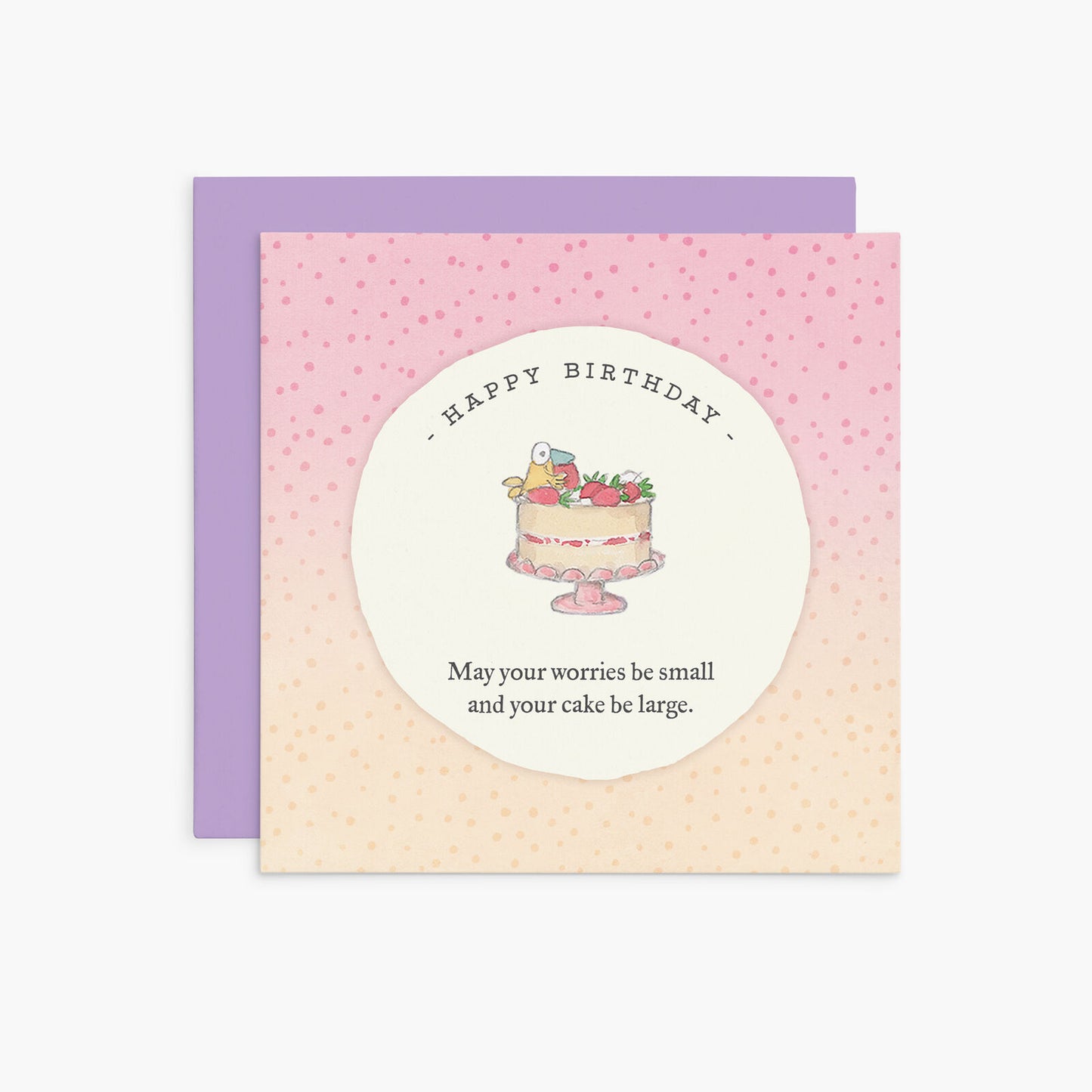 Happy Birthday. May your worries be small...  | Twigseeds Birthday Card