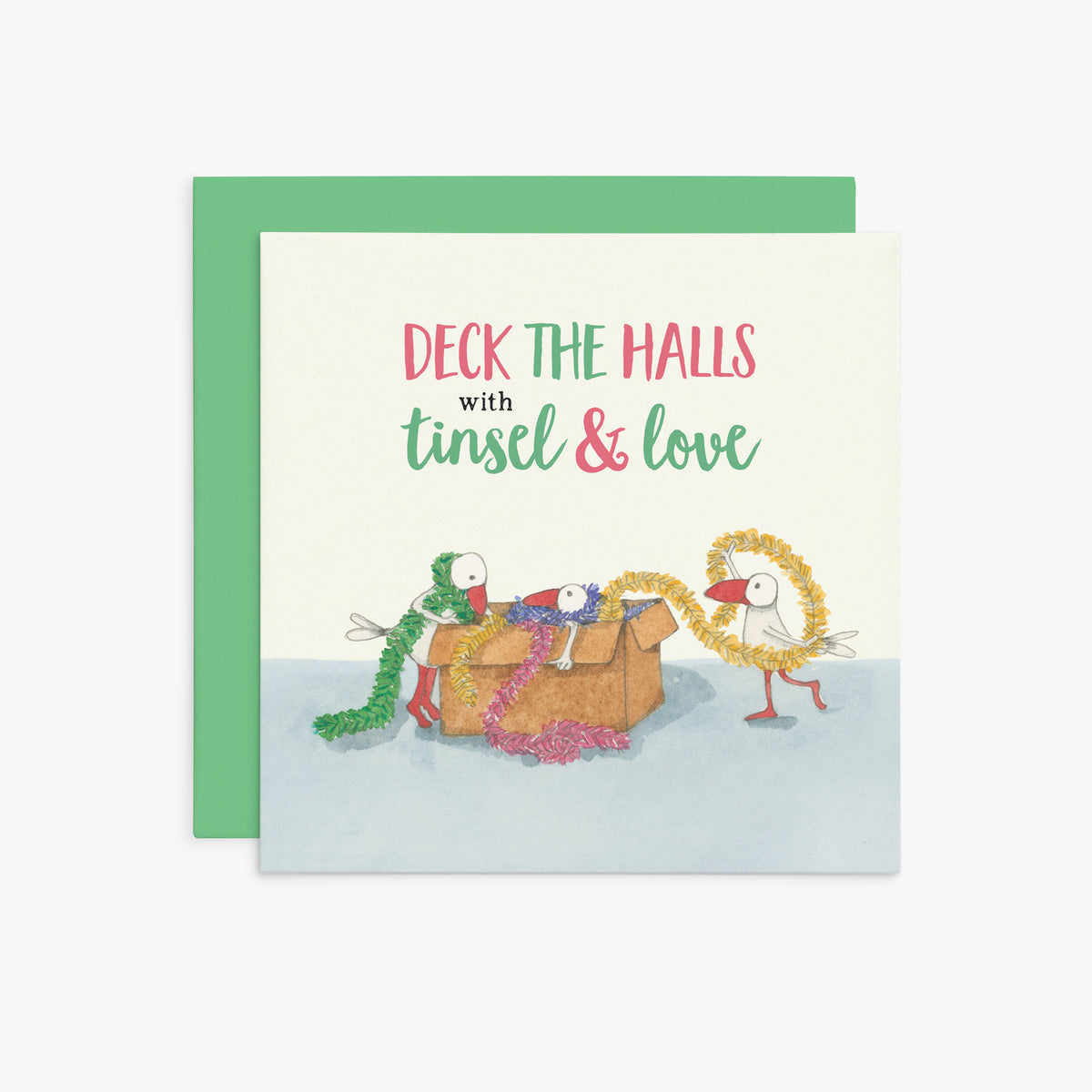 Deck the halls | Twigseeds Christmas Card