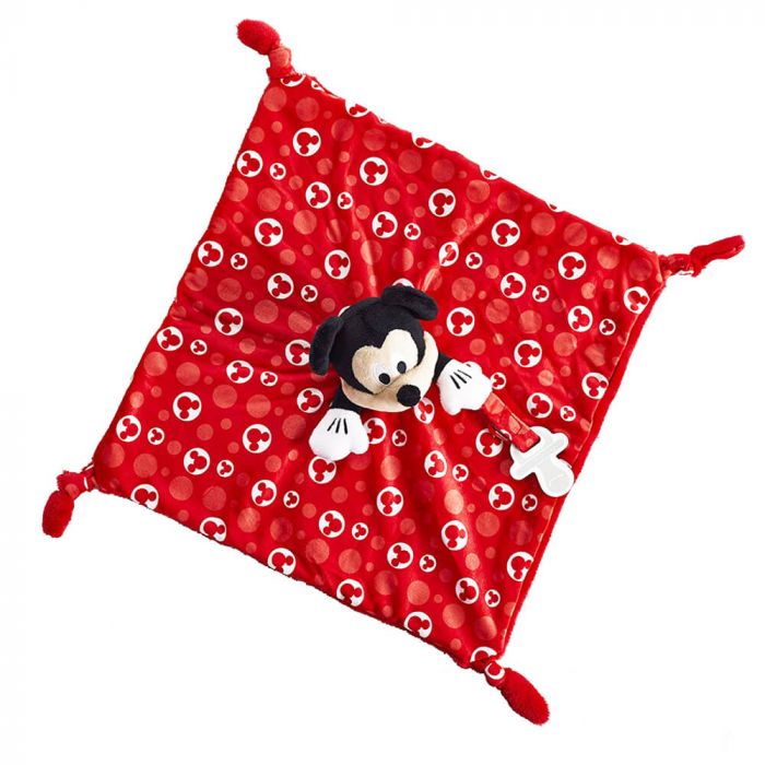 MICKEY MOUSE KNOTTED SNUGGLE BLANKET