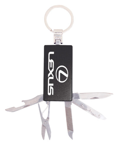 Engravable Keychain with Tools