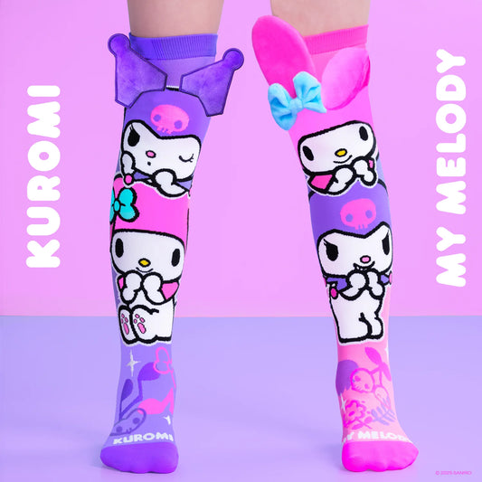 Kuromi & My Melody Socks | Madmia