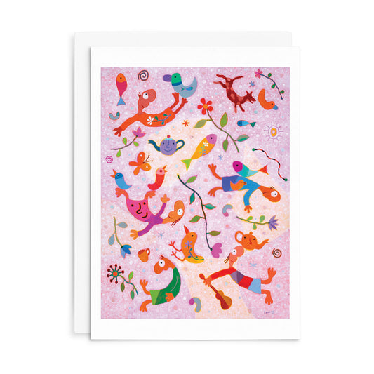 The Woes Of The Whirled | Leunig All Occasions Greeting Card
