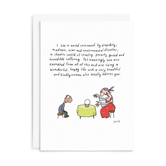Fortune Teller | Leunig All Occasions Greeting Card