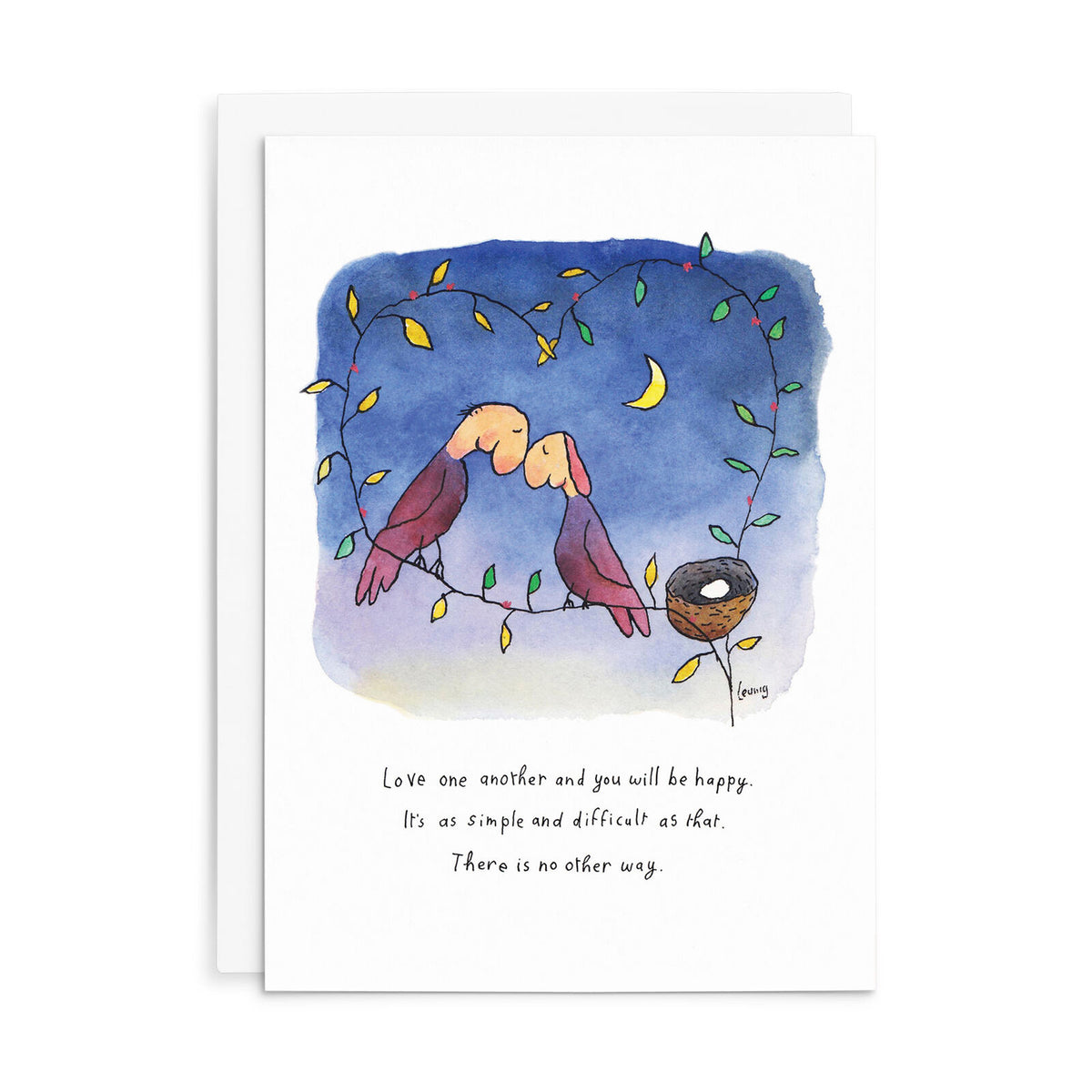 Love One Another | Leunig All Occasions Greeting Card