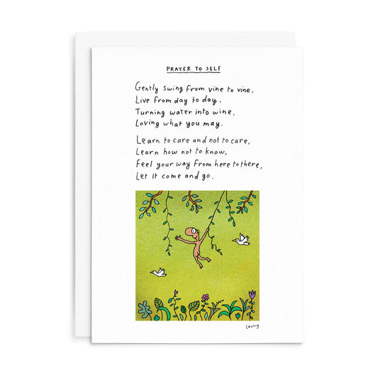 Prayer to Self | Leunig All Occasions Greeting Card