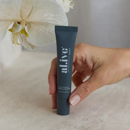 Tinted Lip Butter 15ml | Wild Orange | al.ive