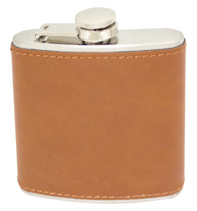 Rawhide wrapped Flask