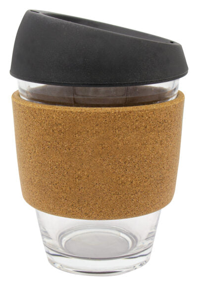 Glass Coffee Remedy Mug with Cork Collar