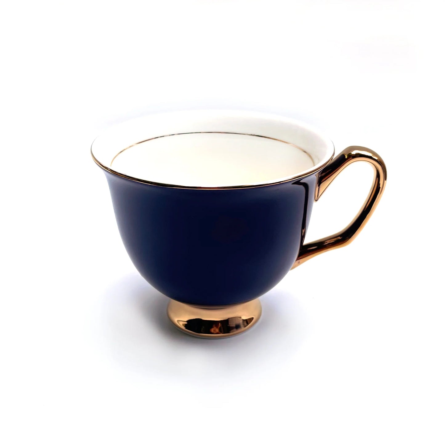 LyndalT- Aubergine XL Teacup & Saucer 375ml