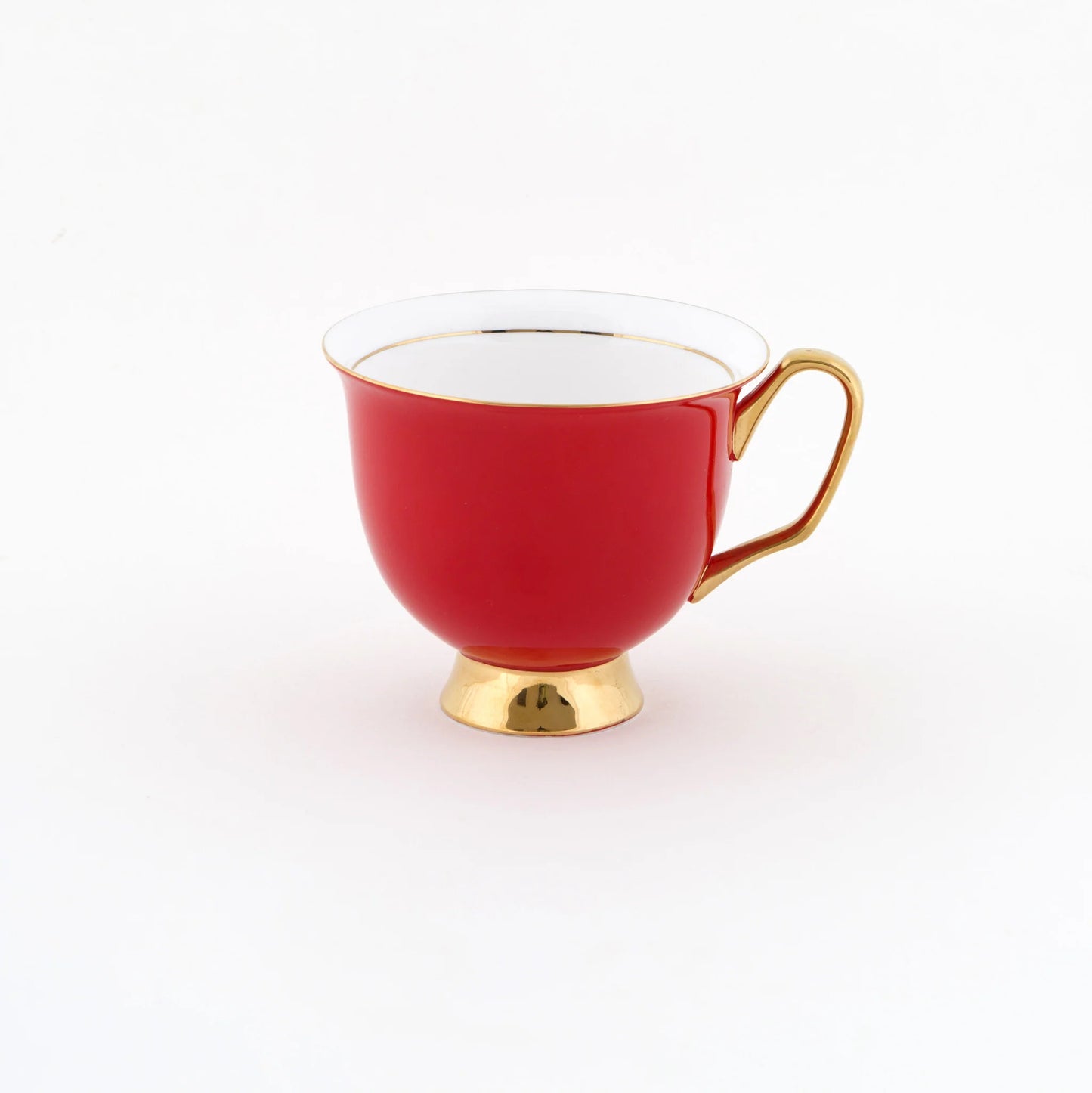 LyndalT- Red XL Teacup & Saucer 375ml