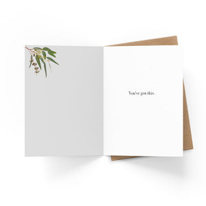 Hang in there | Animal Greeting Card