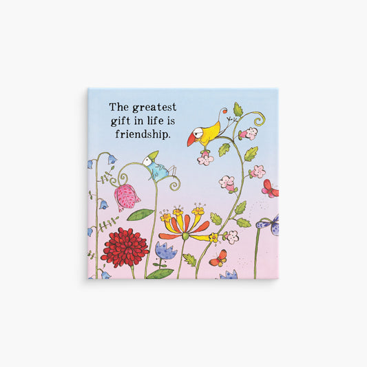 The greatest gift in life is friendship | Twigseeds Magnet