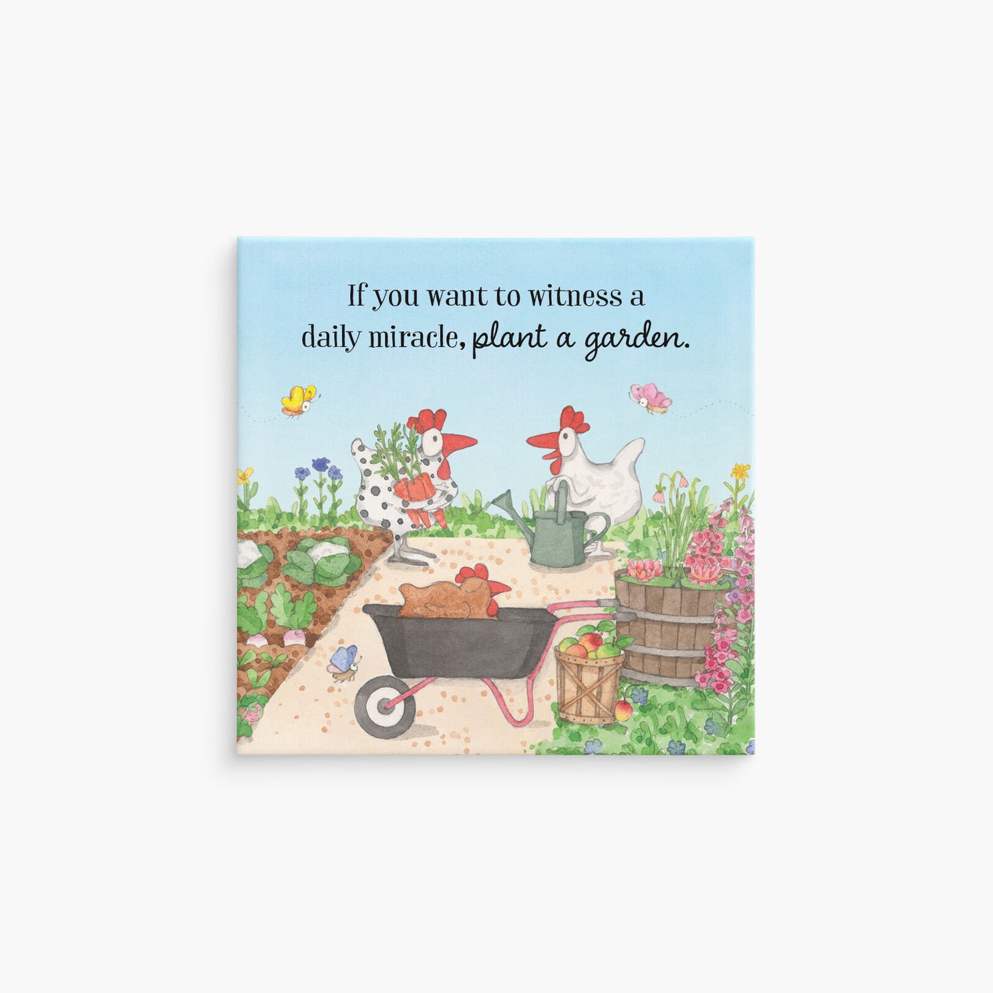 If you want to witness a daily miracle | Twigseeds Magnet