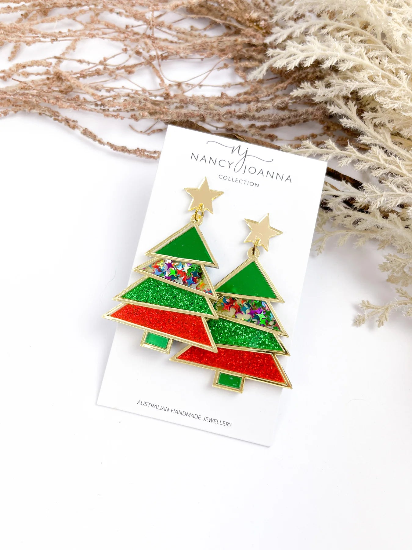 Green Christmas Trees | Nancy Joanna