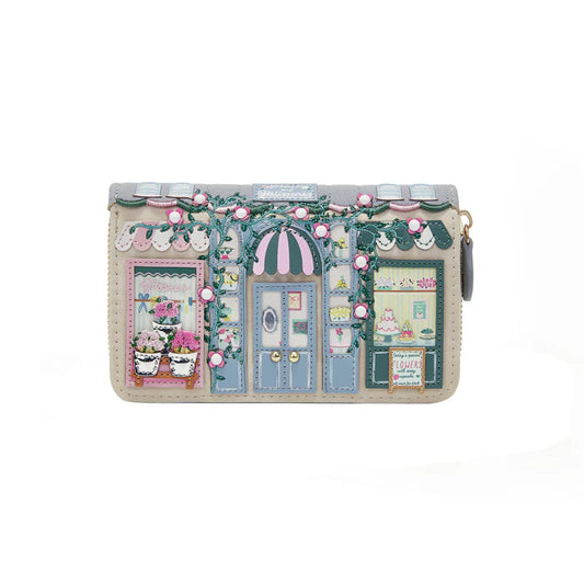 Posies and Patisseries Medium Ziparound Wallet | Vendula London