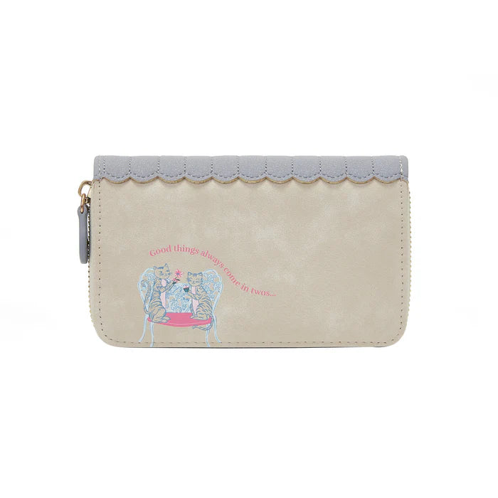 Posies and Patisseries Medium Ziparound Wallet | Vendula London