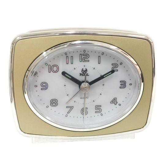Table Alarm Clock -  Gold