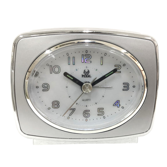 Table Alarm Clock -  Silver