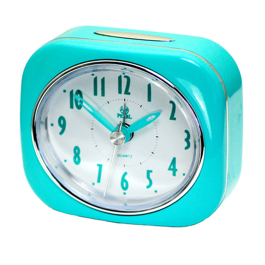 Retro Style Table Alarm Clock - Blue