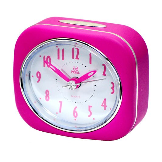 Retro Style Table Alarm Clock - Pink