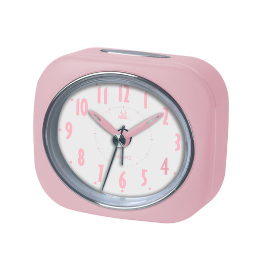 Retro Style Table Alarm Clock - Soft Pink