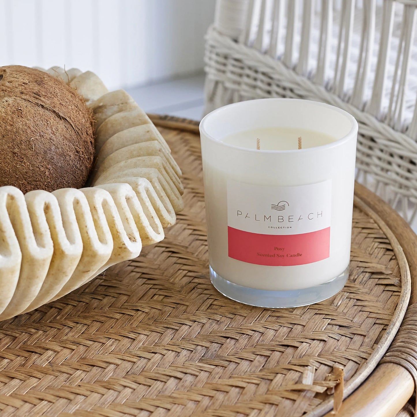 Posy Scented Candle 420g | Palm Beach