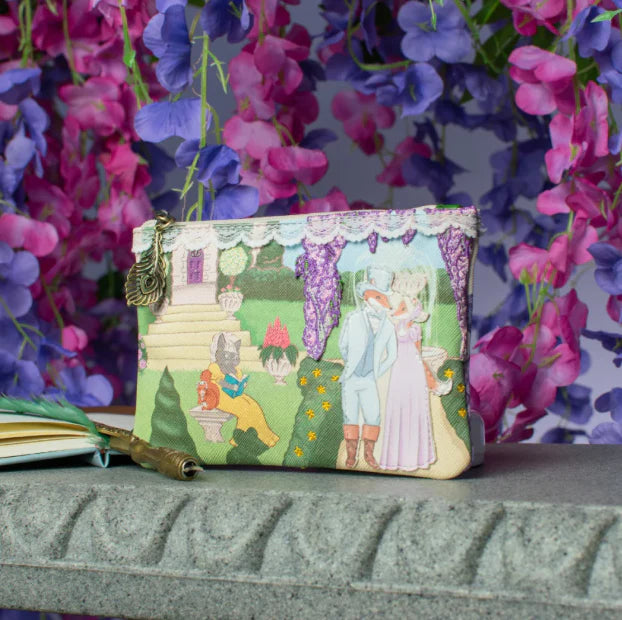 Regency Gardens Zipper Coin Purse | Vendula London