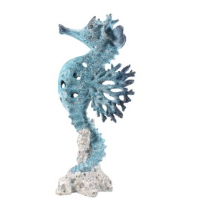 Seahorse in Coral Finish - 40CM