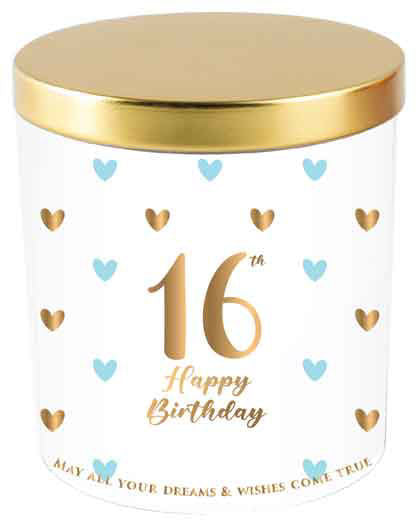 Sweethearts Birthday Candle - 16th