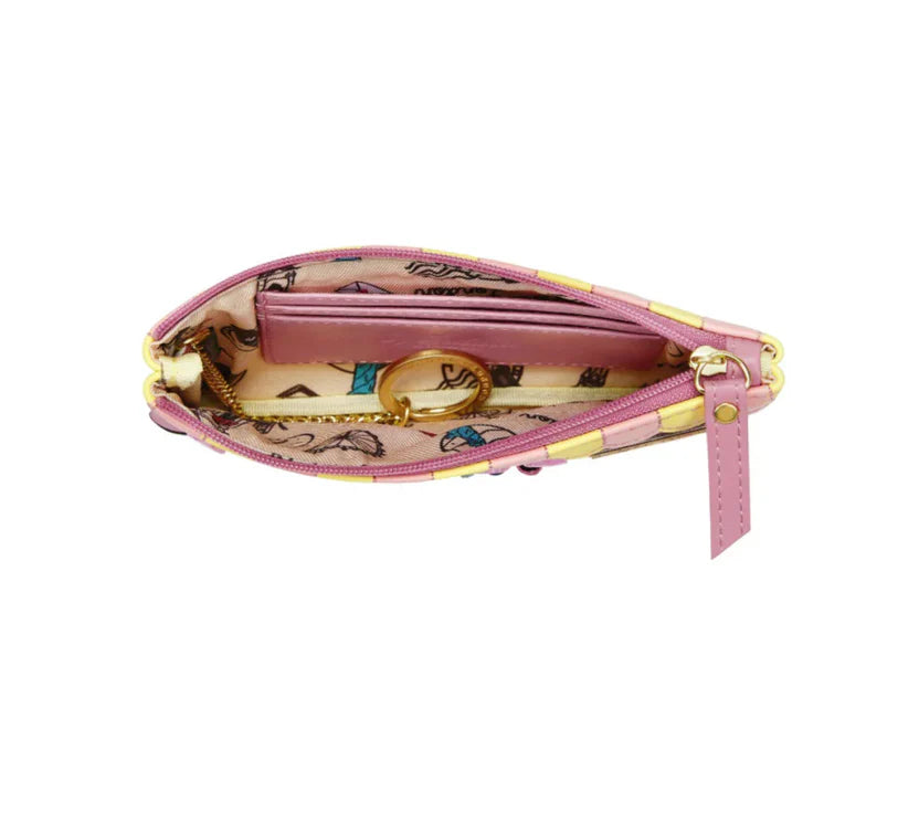 Vendula Sewing Shop Zipper Coin Purse | Raspberry Edition | Vendula London