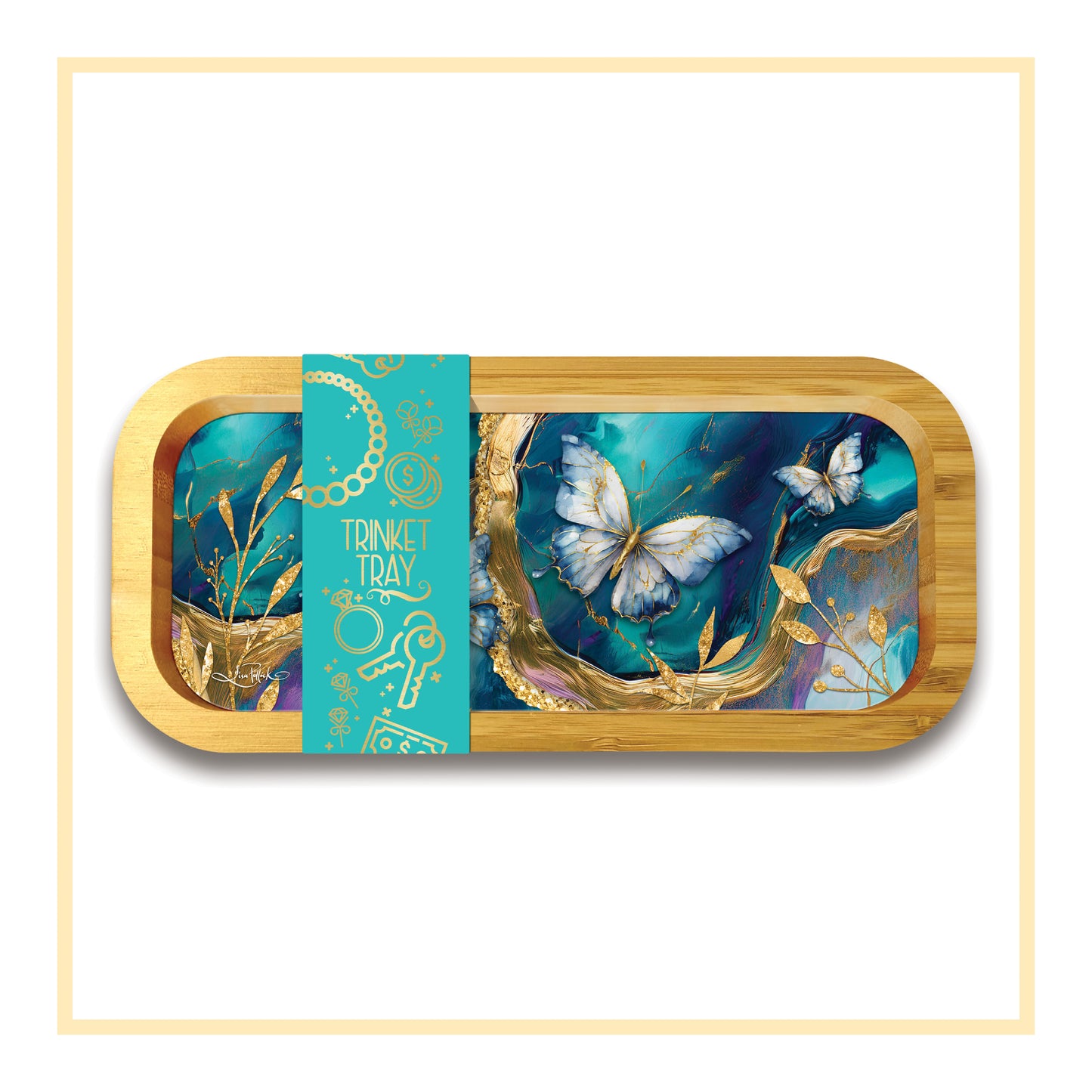 Bamboo Trinket Tray | Lisa Pollock