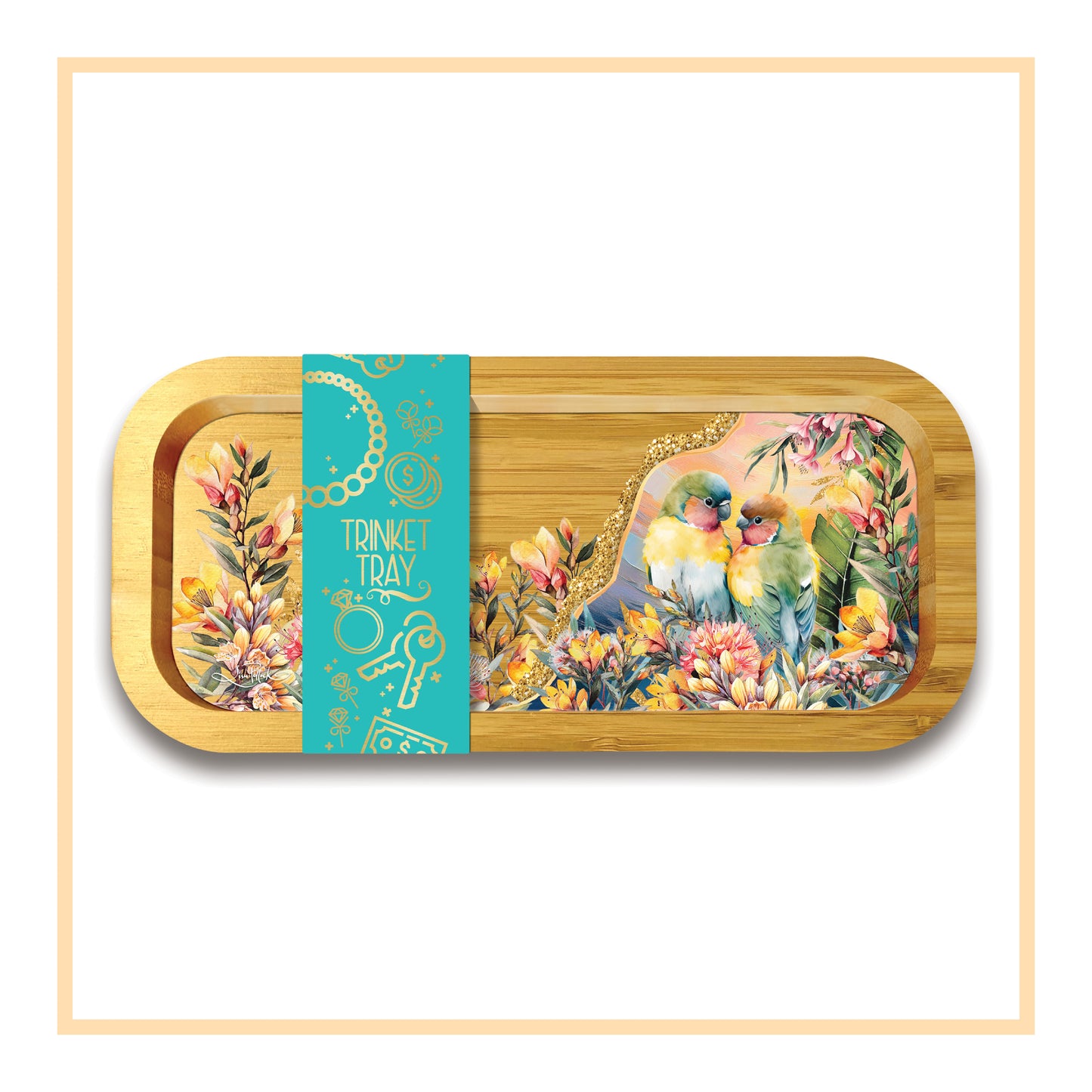Bamboo Trinket Tray | Lisa Pollock
