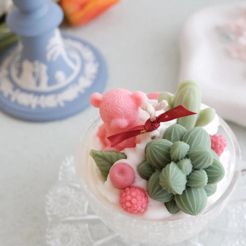 Terrarium Delight Premium Vintage Tea Cup Candle | Miss Blooms