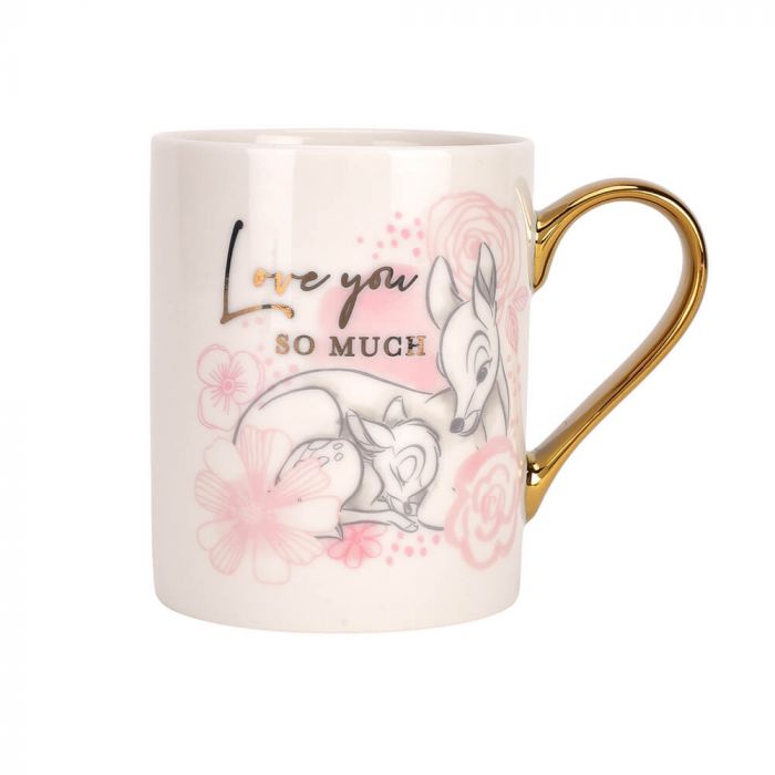 DISNEY MUG & COASTER SET: BAMBI - LOVE