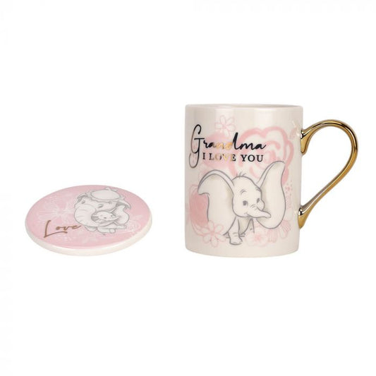 DISNEY MUG & COASTER SET: DUMBO - GRANDMA