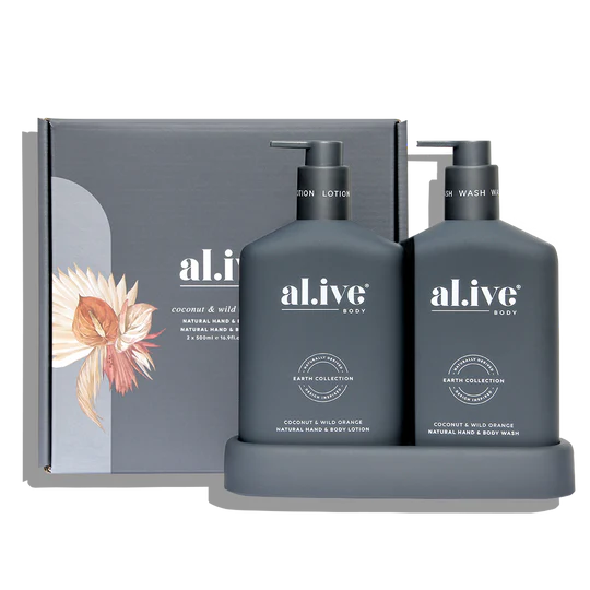 Wash & Lotion Duo | Coconut & Wild Orange | al.ive