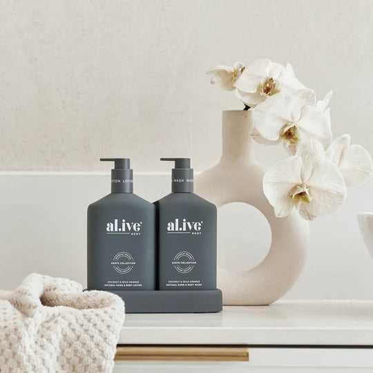 Wash & Lotion Duo | Coconut & Wild Orange | al.ive