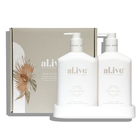 Wash & Lotion Duo | Mango & Lychee | al.ive